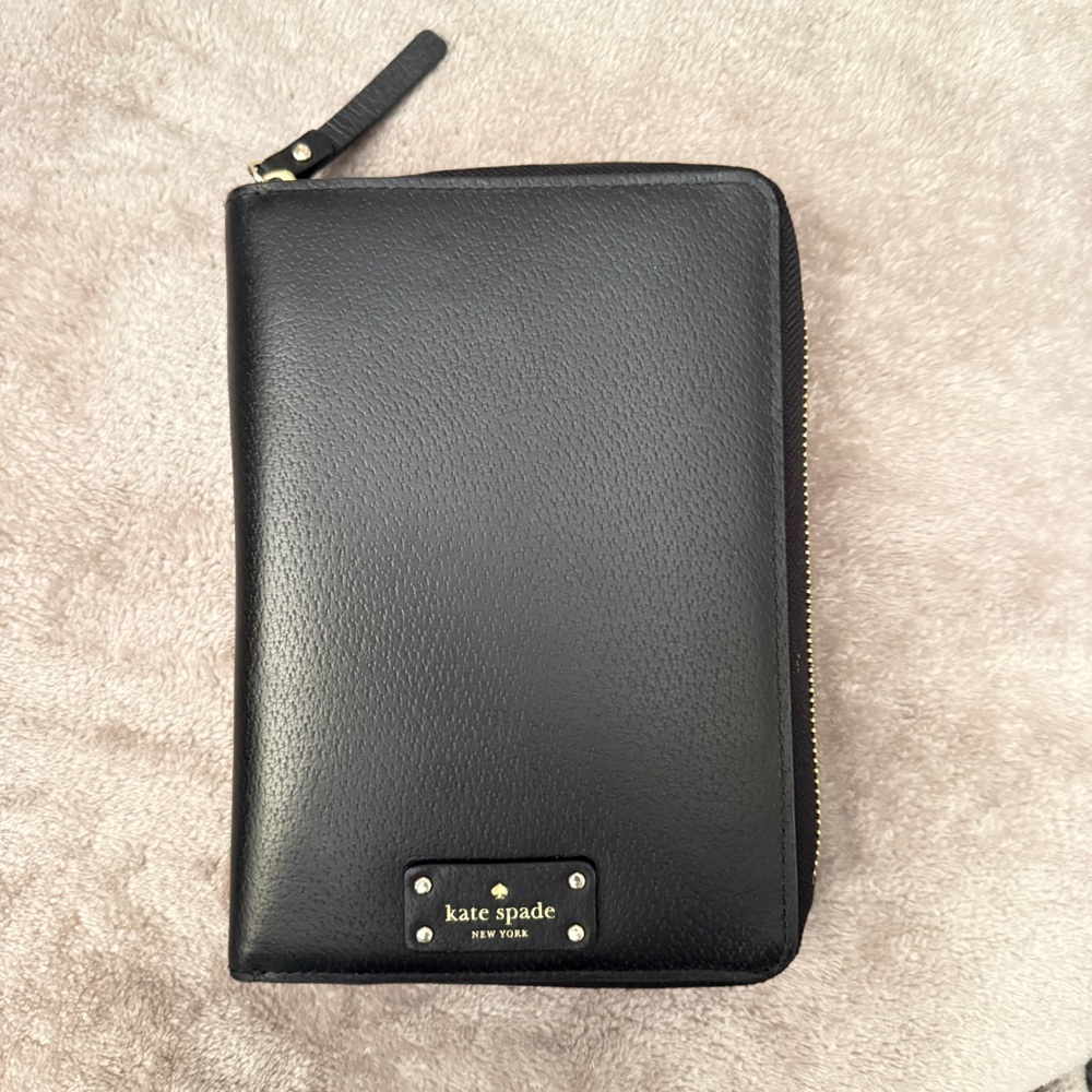 Kate Spade black planner/agenda/organizer